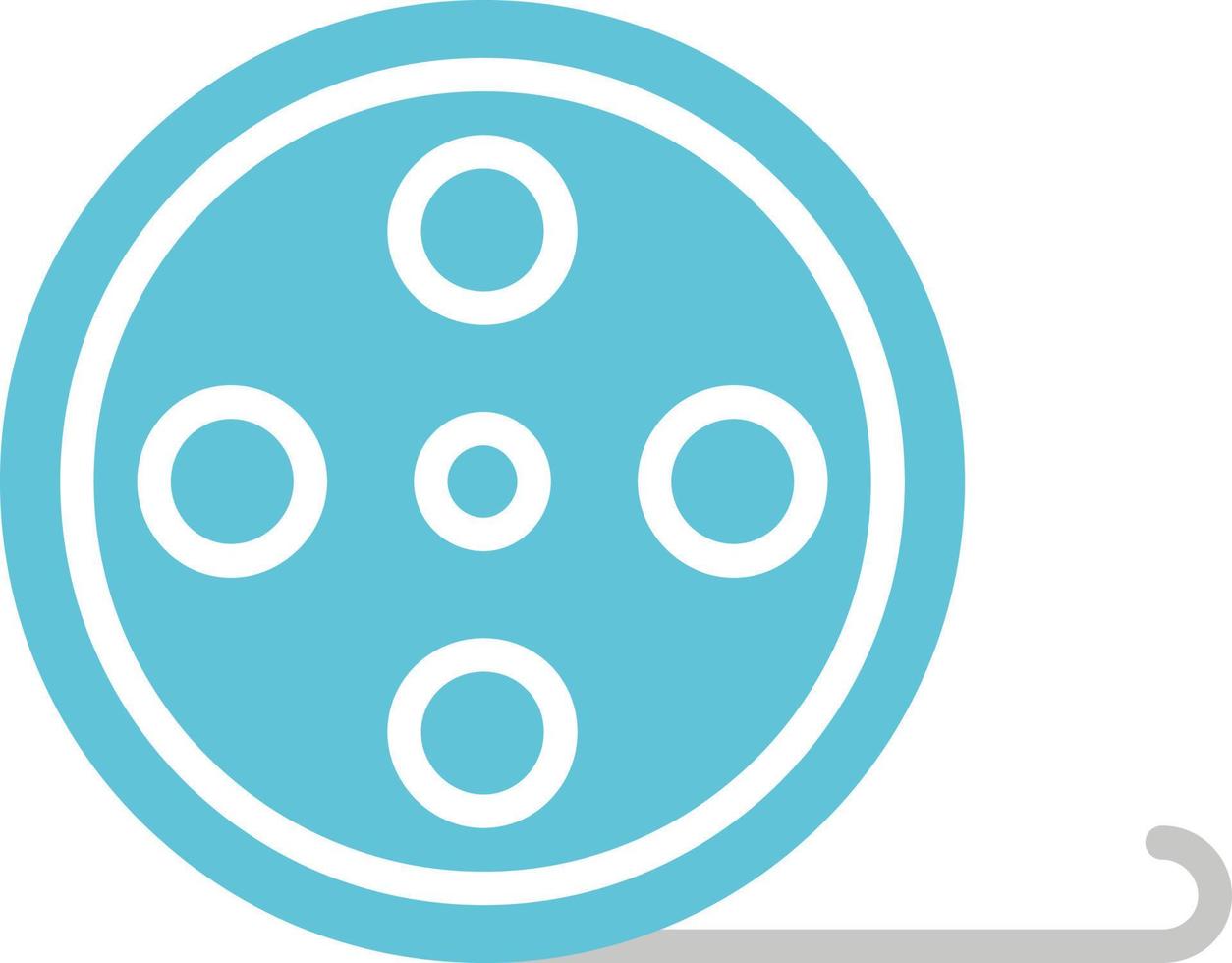 Film Reel Vector Icon