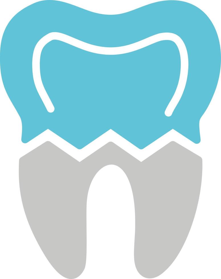 Broken Tooth Vector Icon