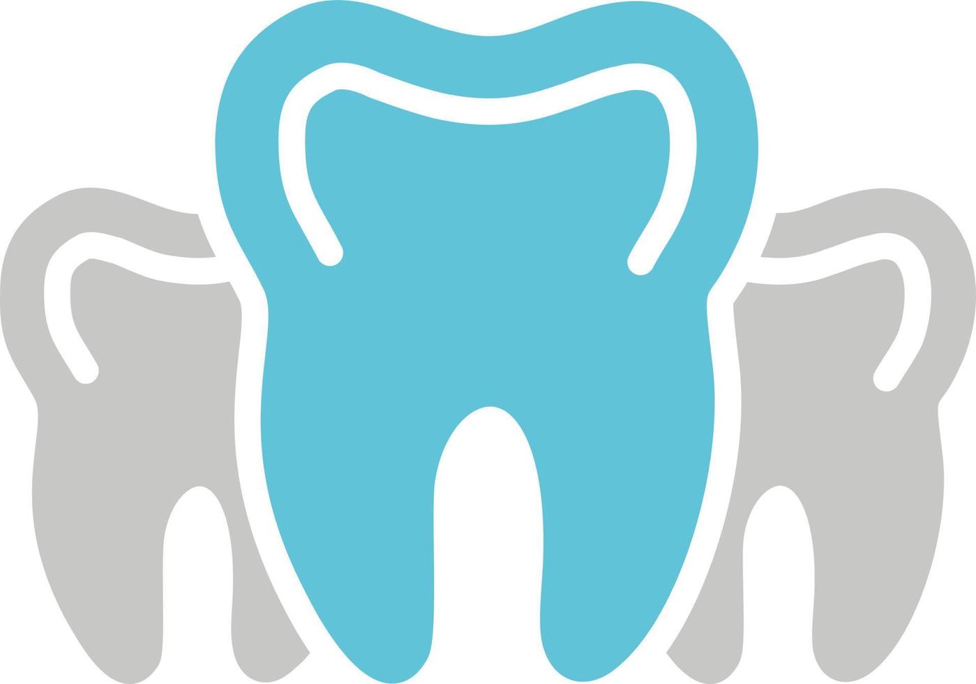 Multiple Tooth Vector Icon