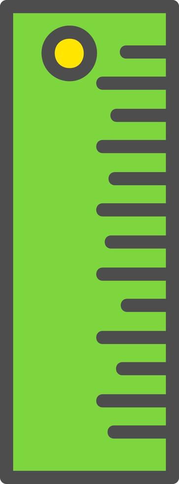 Ruler Vector Icon