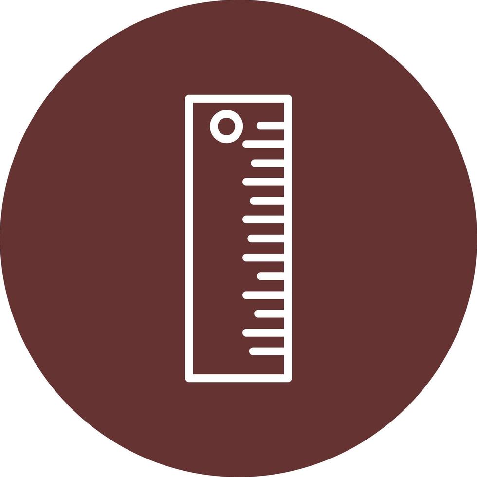 Ruler Vector Icon