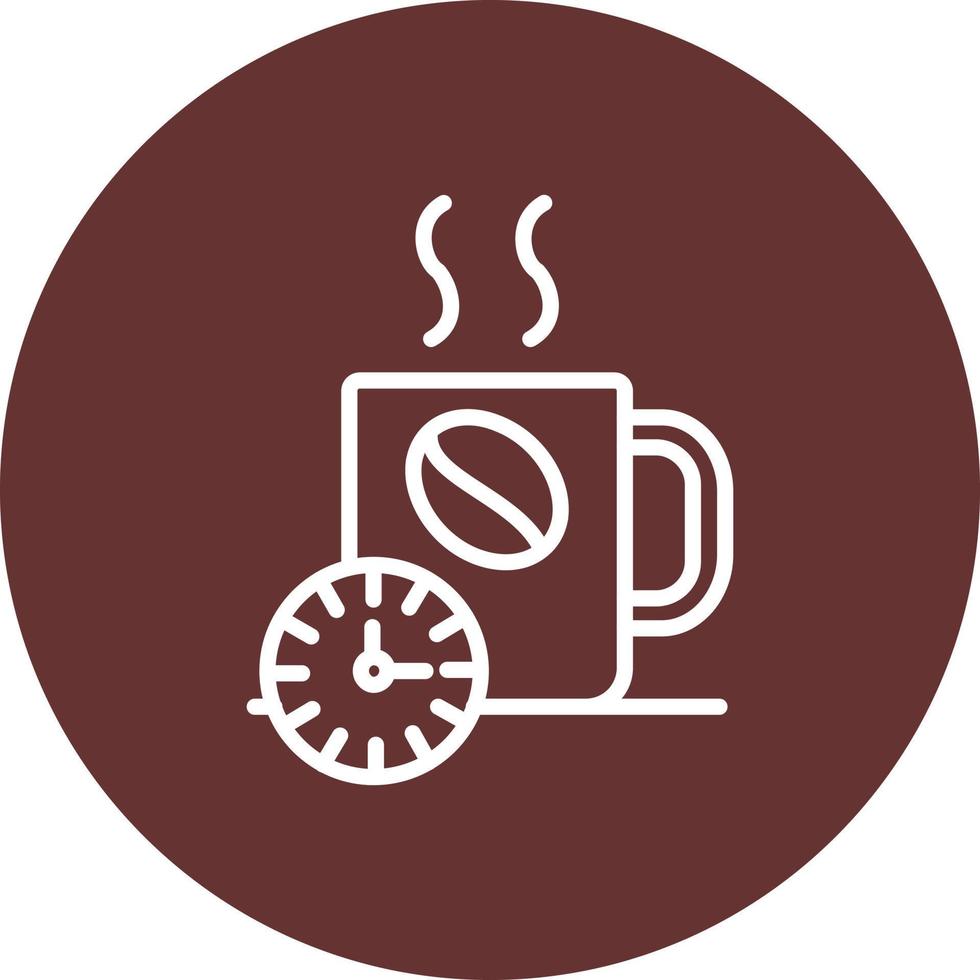 Coffee Time Vector Icon