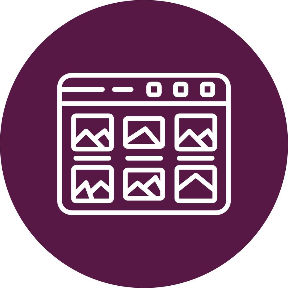 Gallery Vector Icon