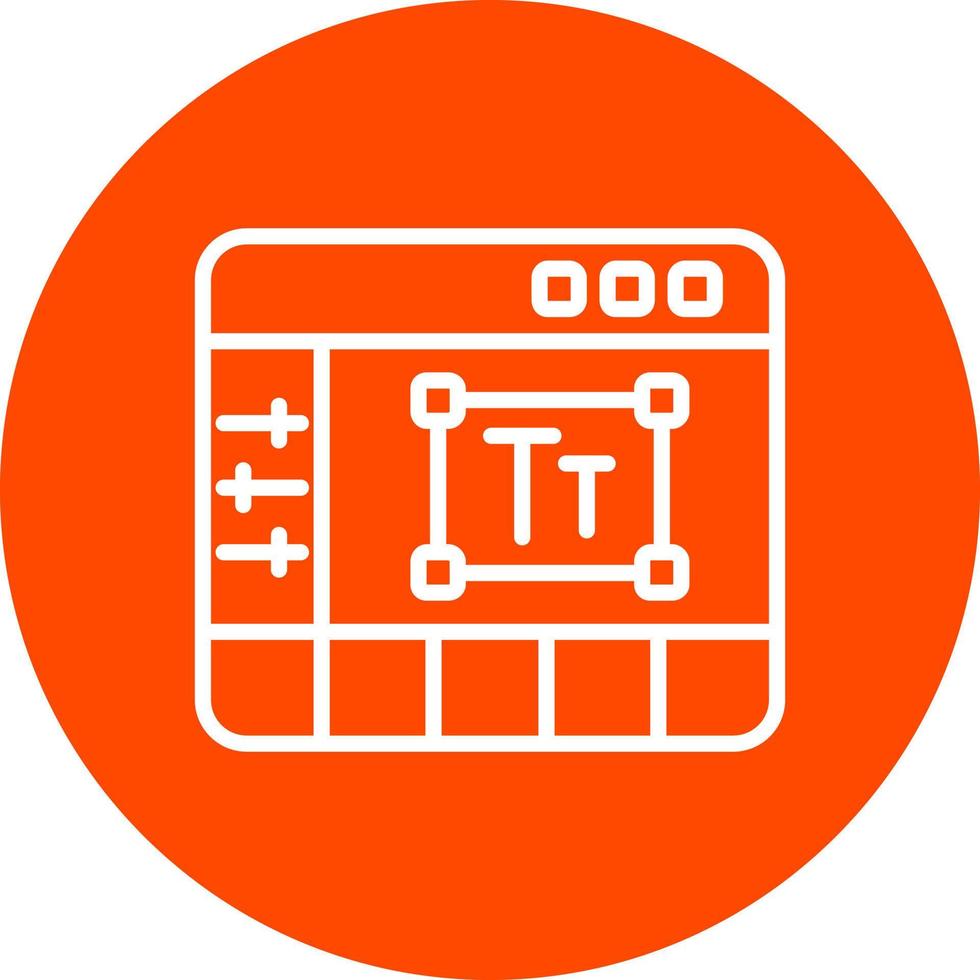 Text Editor Vector Icon