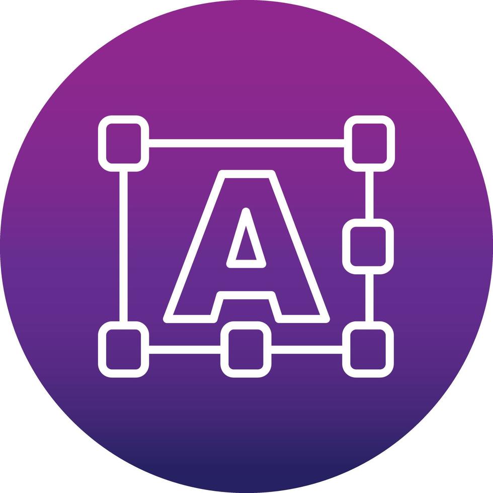 Text Vector Icon