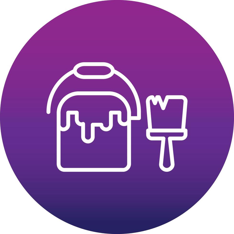 Paint Can Vector Icon