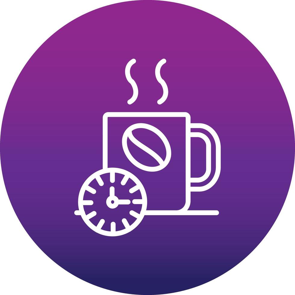 Coffee Time Vector Icon