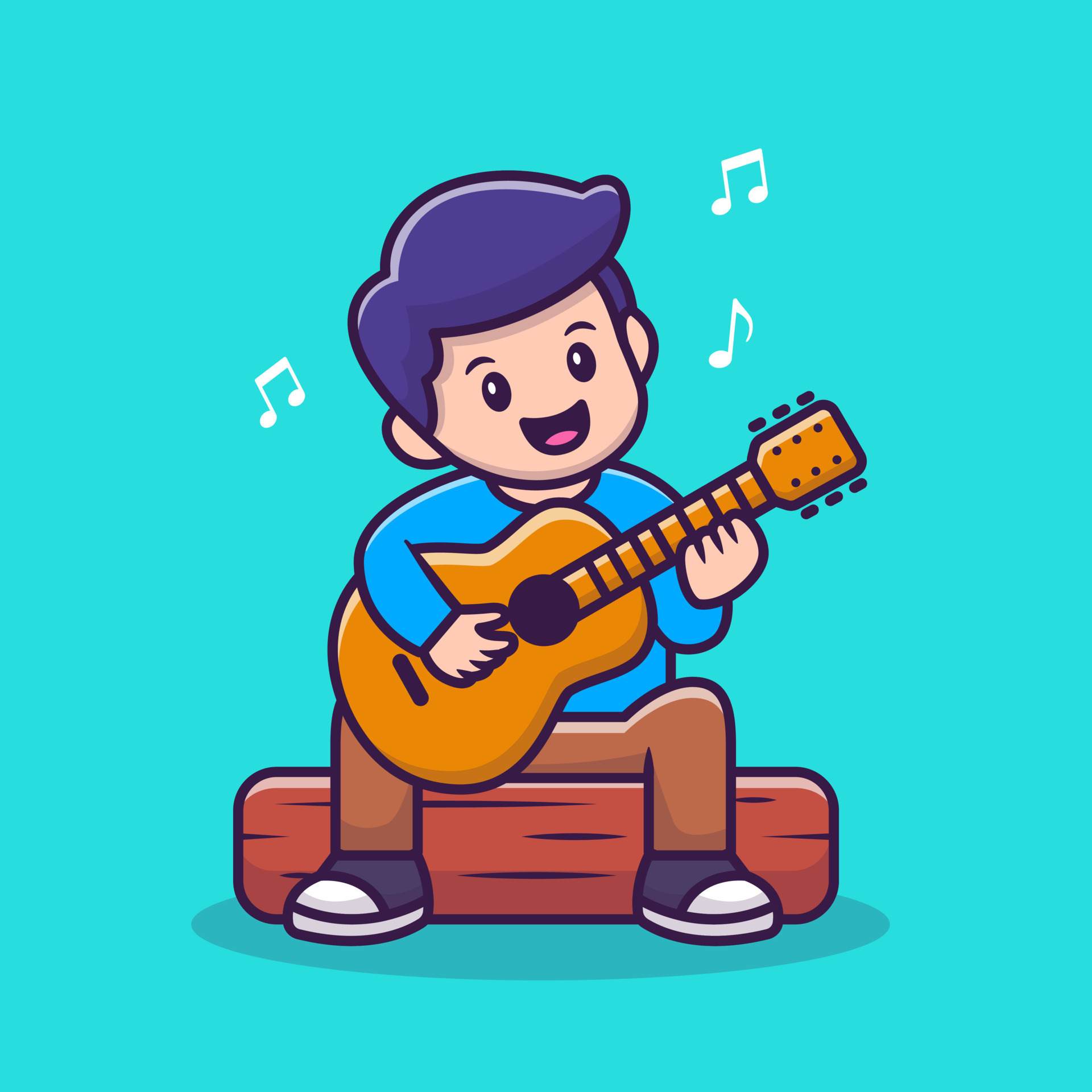Cute Boy Playing Guitar Cartoon Vector Icon Illustration. People Music Icon Concept Isolated Premium Vector. Flat Cartoon Style 16079126 Vector Art at Vecteezy Cute Boy Playing Guitar Cartoon Vector Icon Illustration. People Music Icon Concept Isolated Premium Vector. Flat Cartoon Style 16079126 Vector Art at Vecteezy