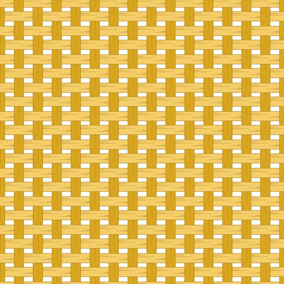 Bamboo Wicker for Traditional Texture Background vector