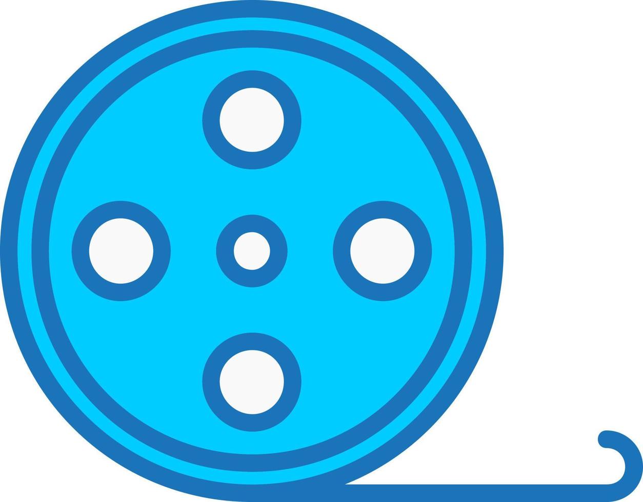 Film Reel Vector Icon