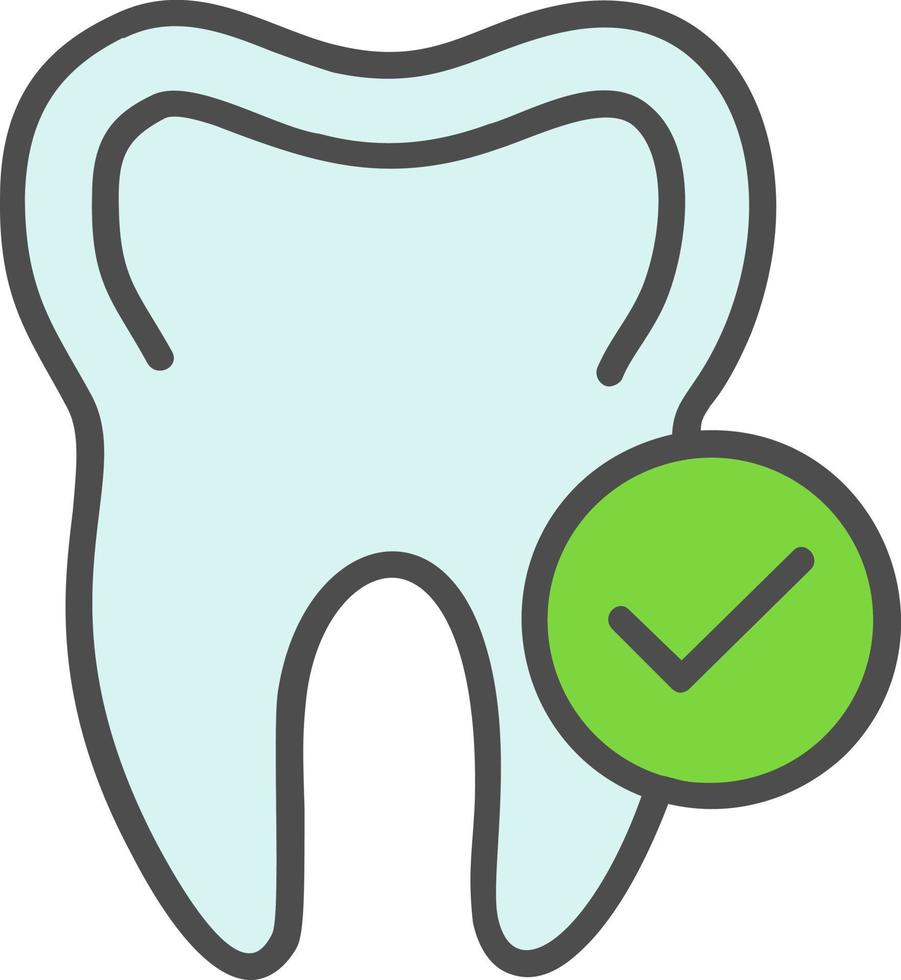 Select Tooth Vector Icon