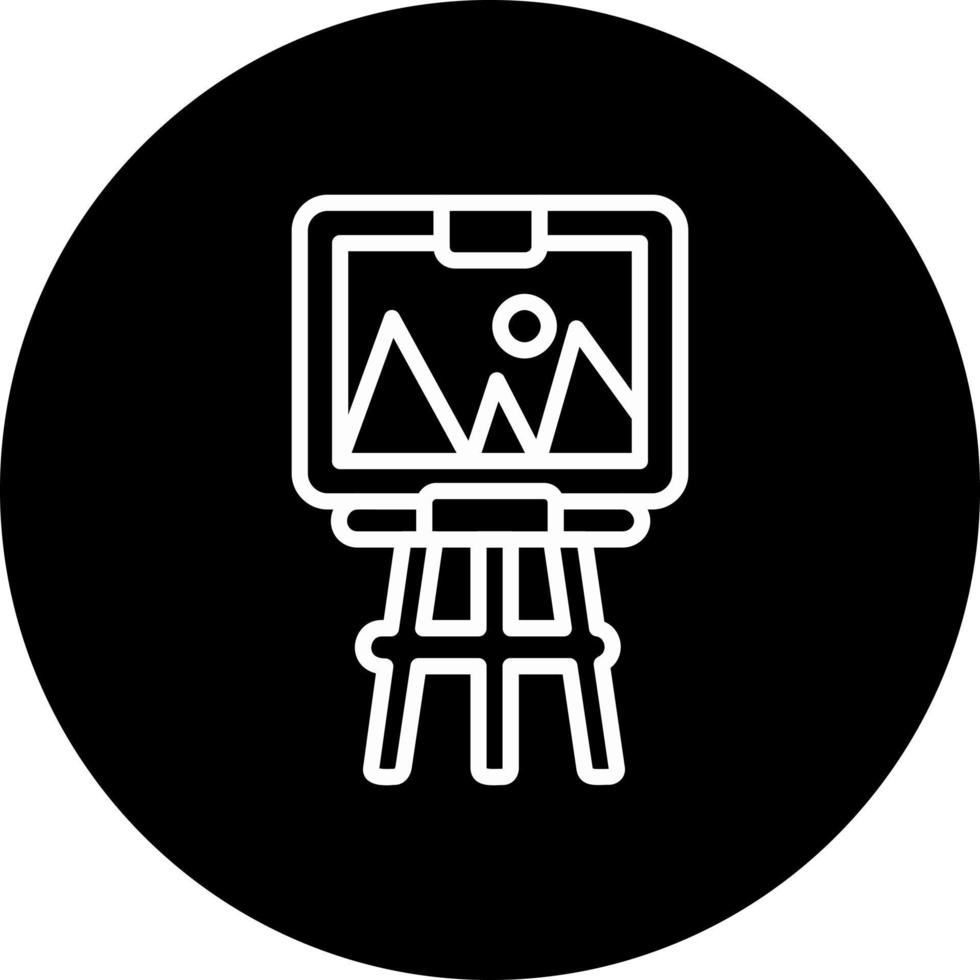 Easel Vector Icon