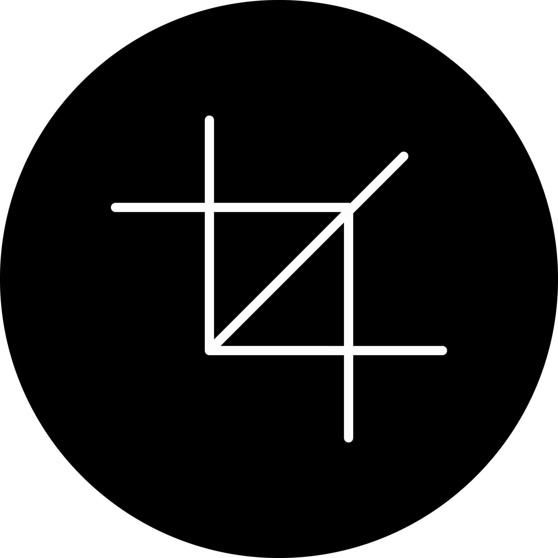 Crop Vector Icon 16080557 Vector Art at Vecteezy