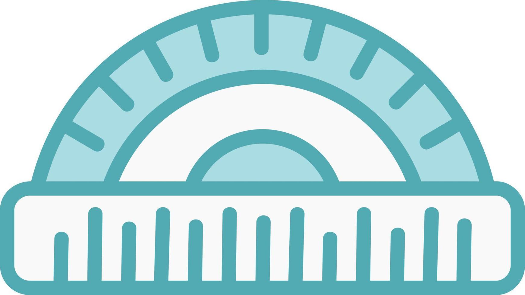 Protractor Vector Icon