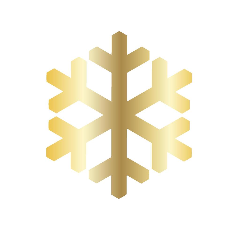 Vector  snowflake  icon.  illustration for web