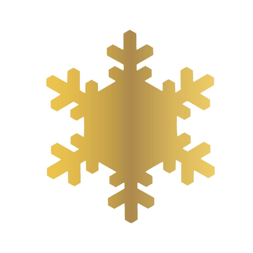 Vector  snowflake  icon.  illustration for web