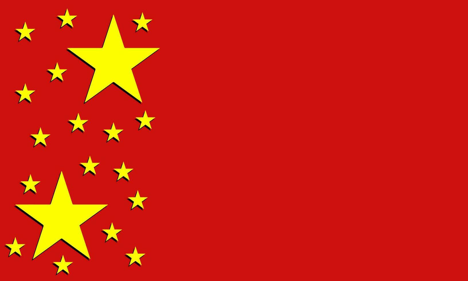 Vietnam red background with stars. Vector Illustration with place for your text