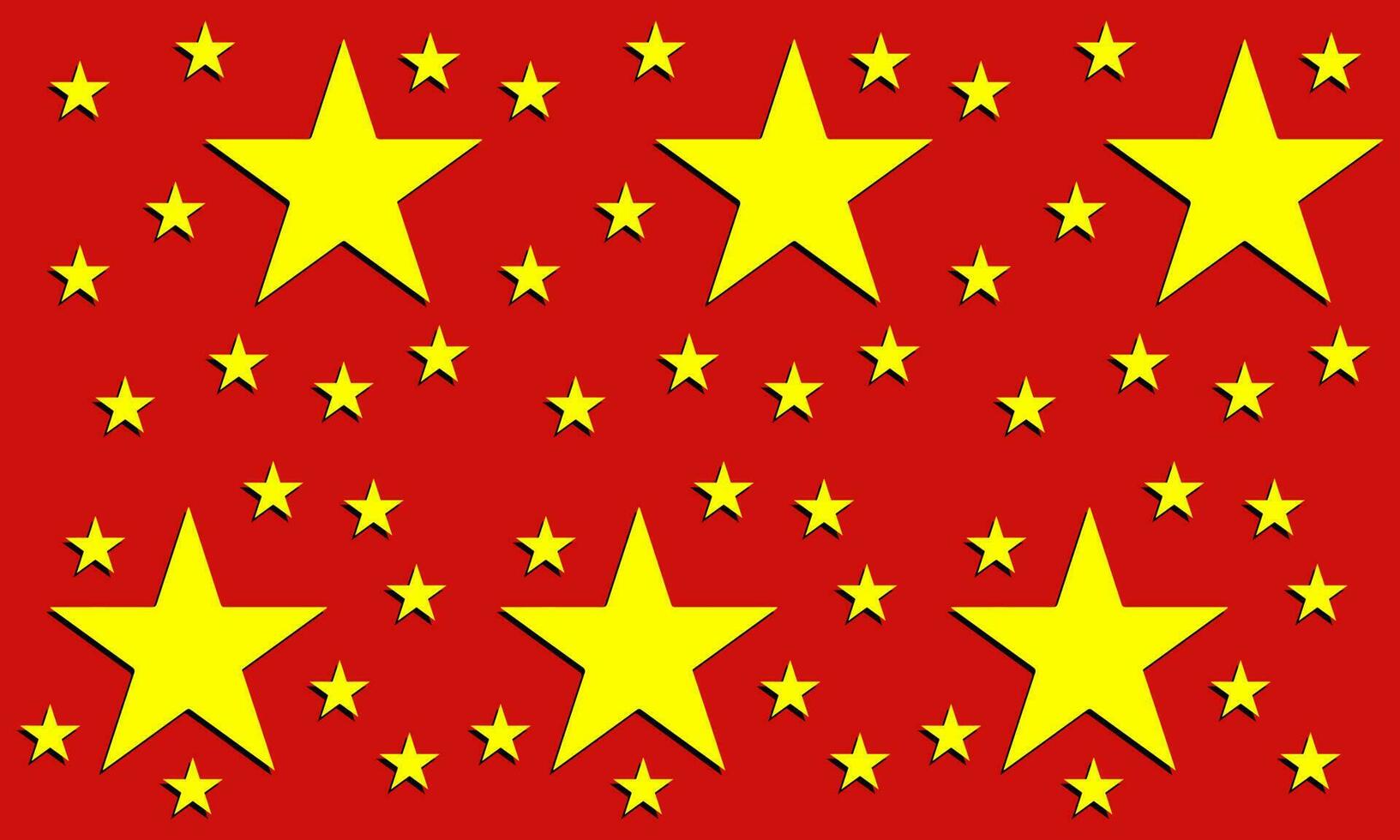 Vietnam with Star Background Pattern. Template banner, poster, greeting cards. vector