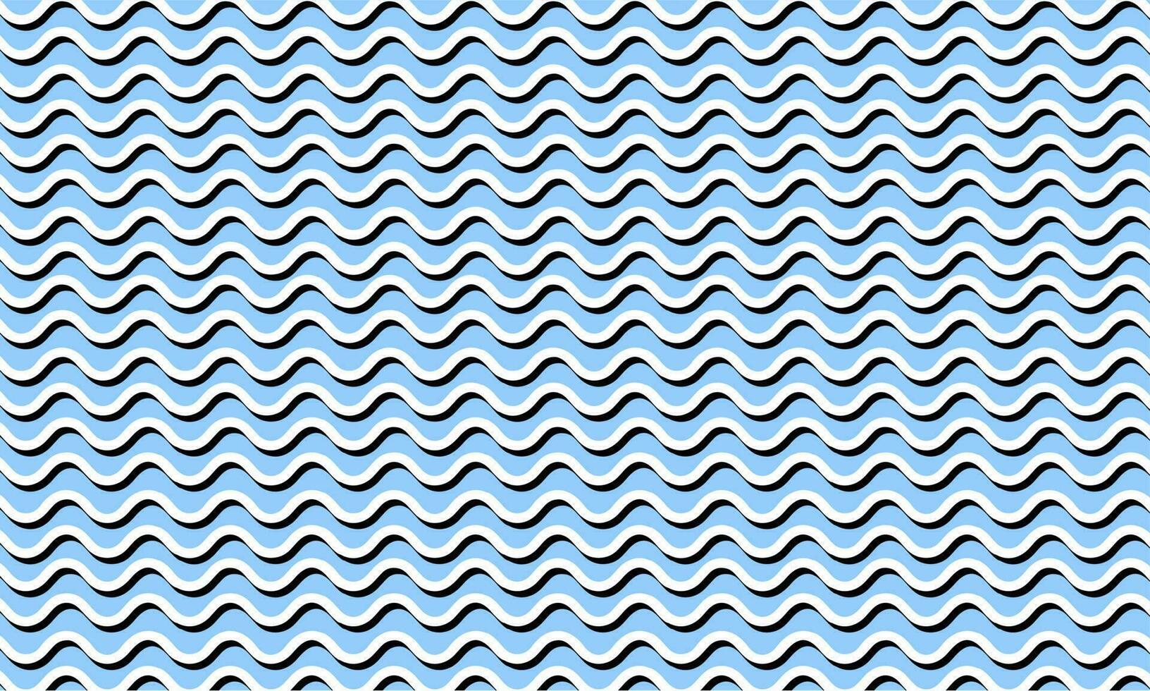 water background with papercut effect. Vector illustration