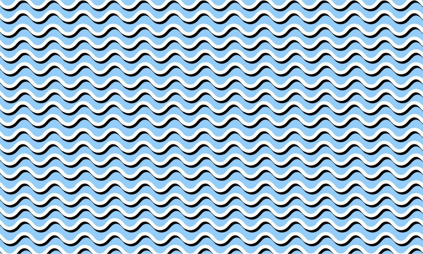 water background with papercut effect. Vector illustration