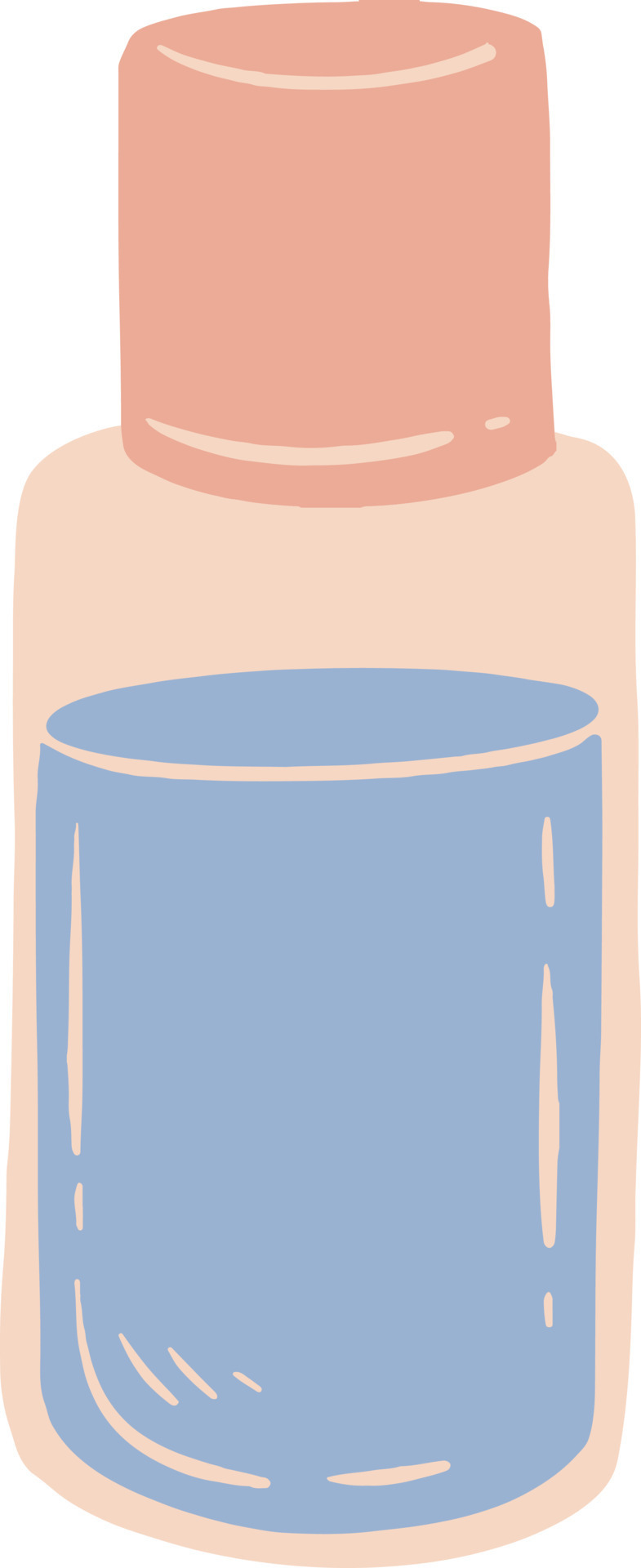 Nail polish remover illustration 16081736 Vector Art at Vecteezy