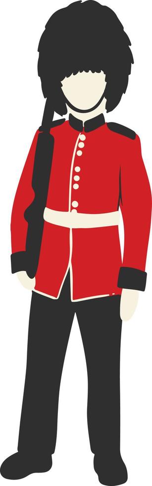 Royal guard illustration vector