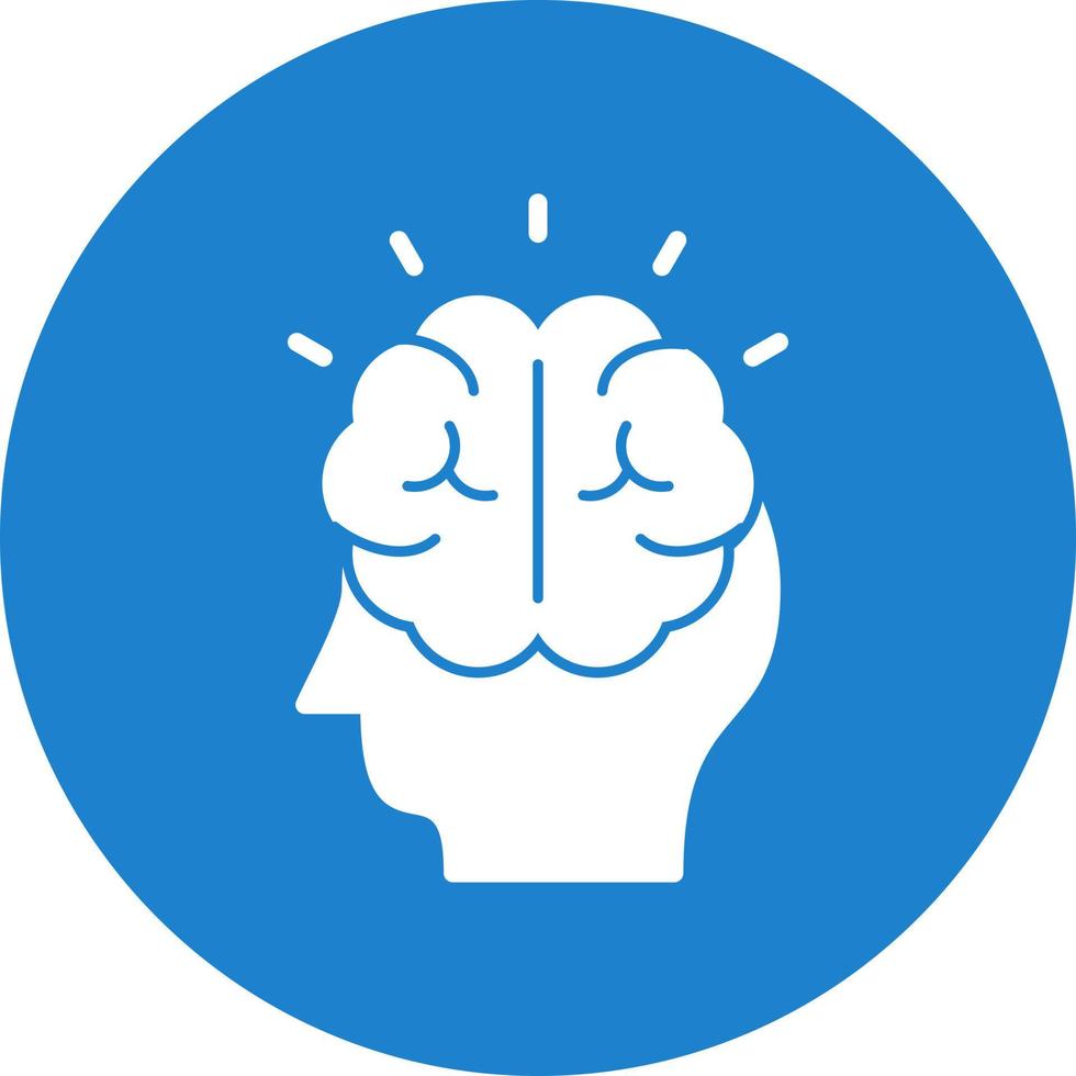 Mental Control Vector Icon Design