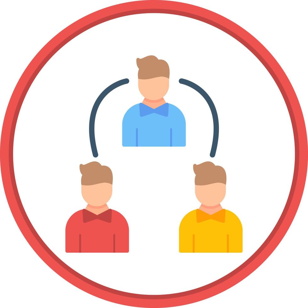Delegate Vector Icon Design