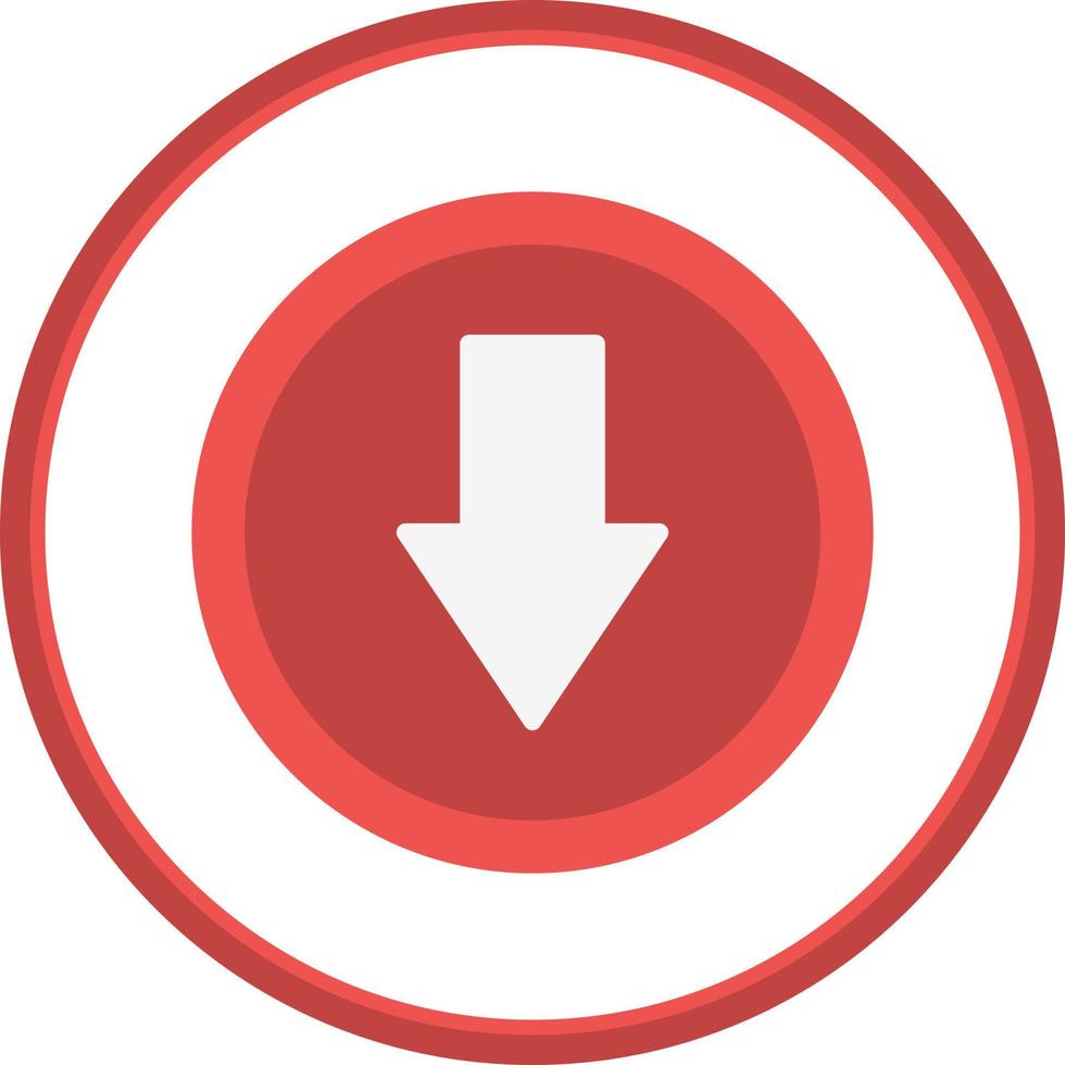 Low Priority Vector Icon Design