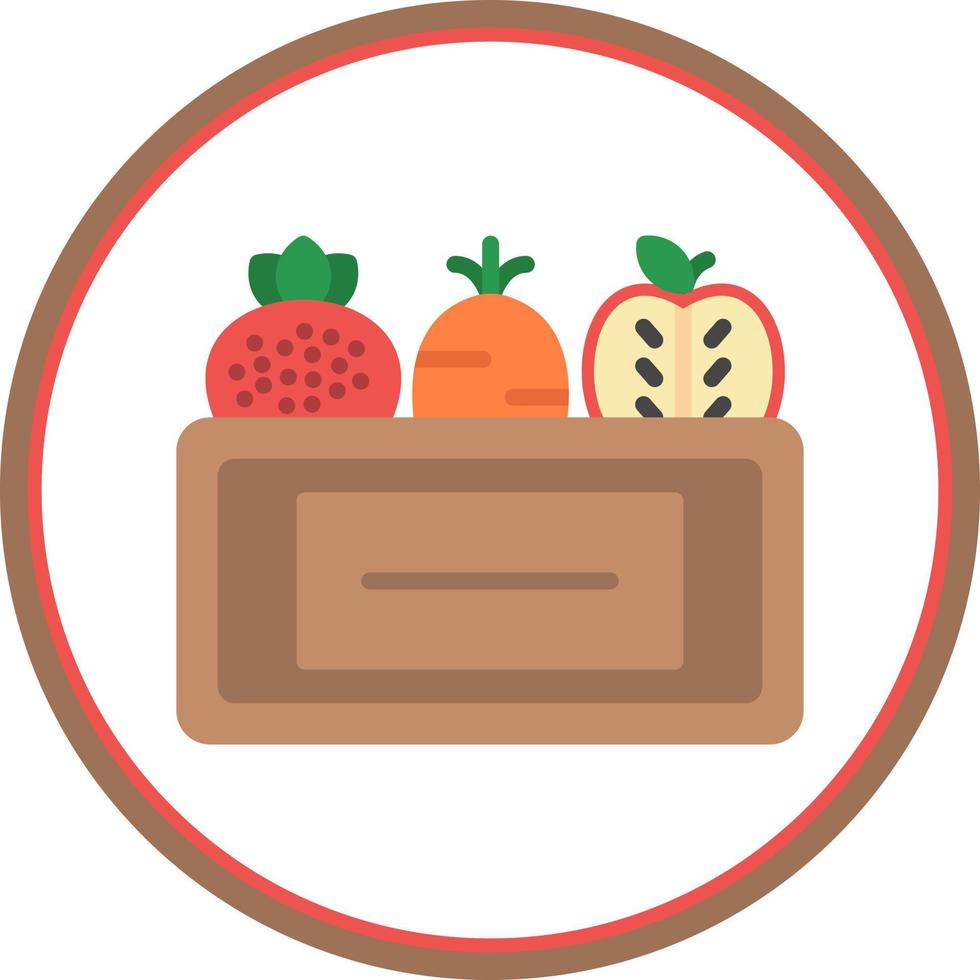Healthy Food Vector Icon Design