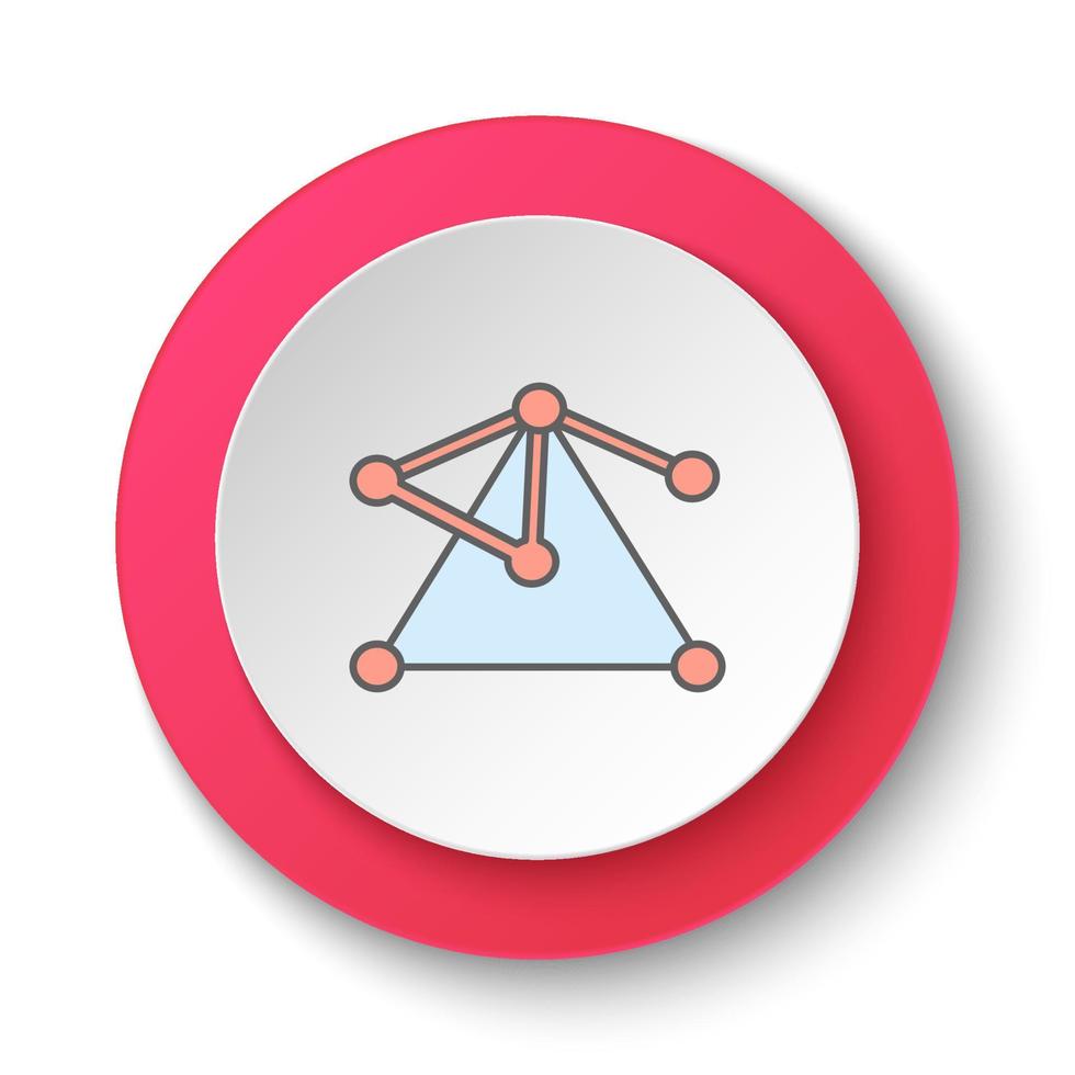 Robot, scanning, smart, security icon - Vector. Artificial intelligence neumorphic style vector icon on white background