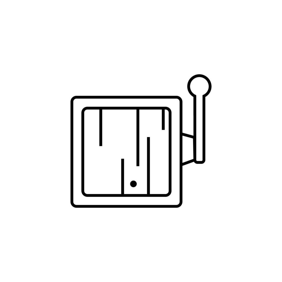 Game, console, retro, arcade icon. On white background. Game console retro arcade icon vector