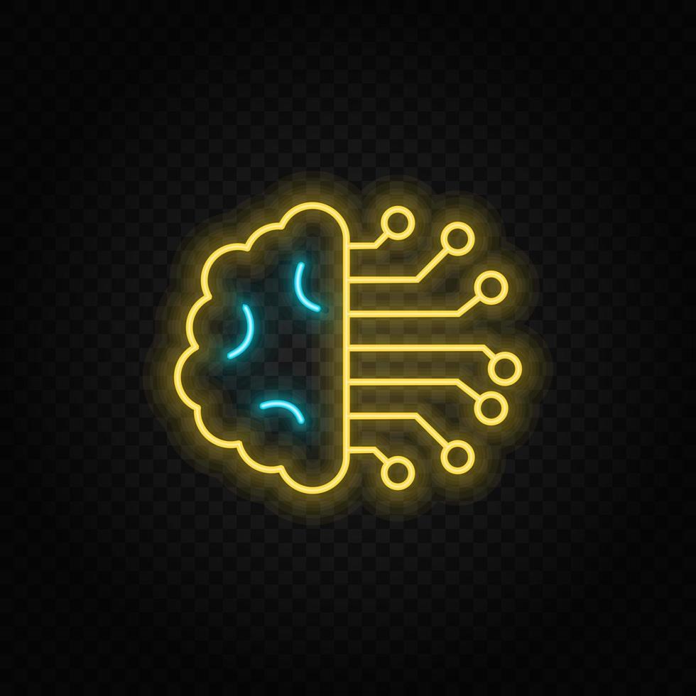 intelligence, brain paper style, icon. Grey color vector background- Paper style vector icon,