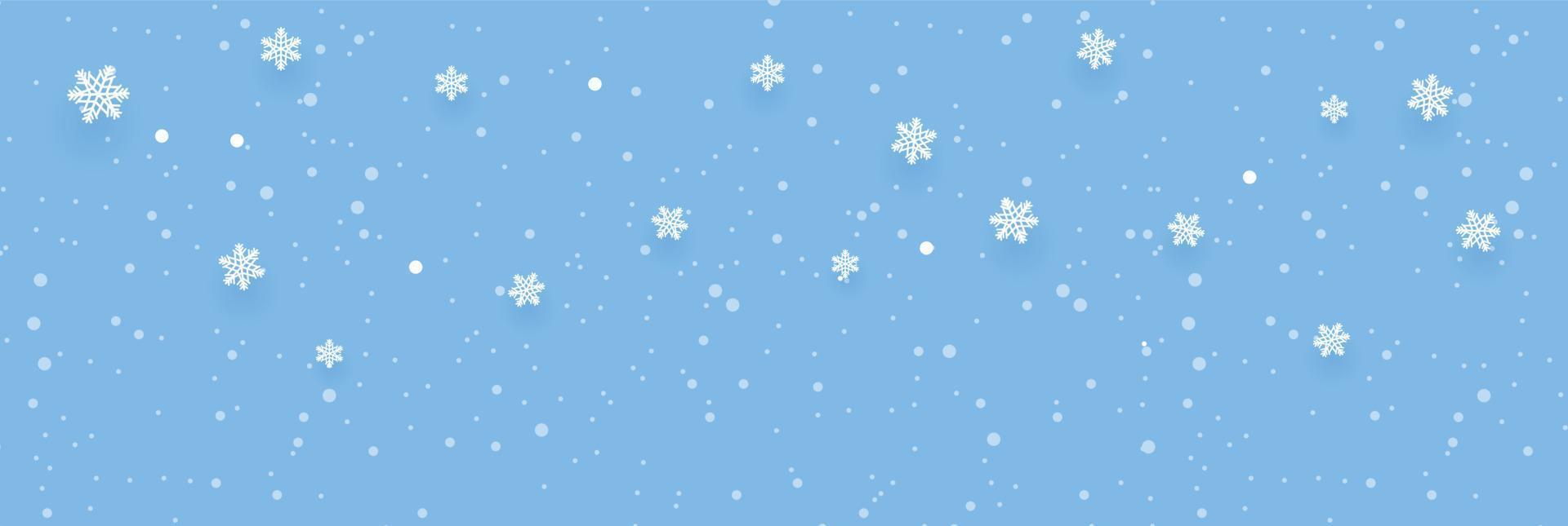 Snowflakes and Winter background, christmas posters, Winter landscape,vector design vector