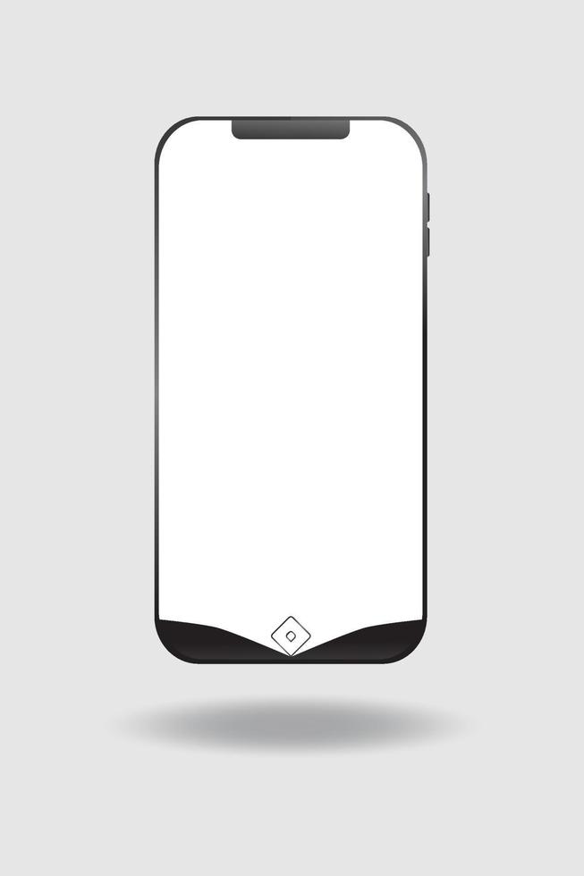 3d high quality vector mobile mockups. Ultra realistic smartphone.