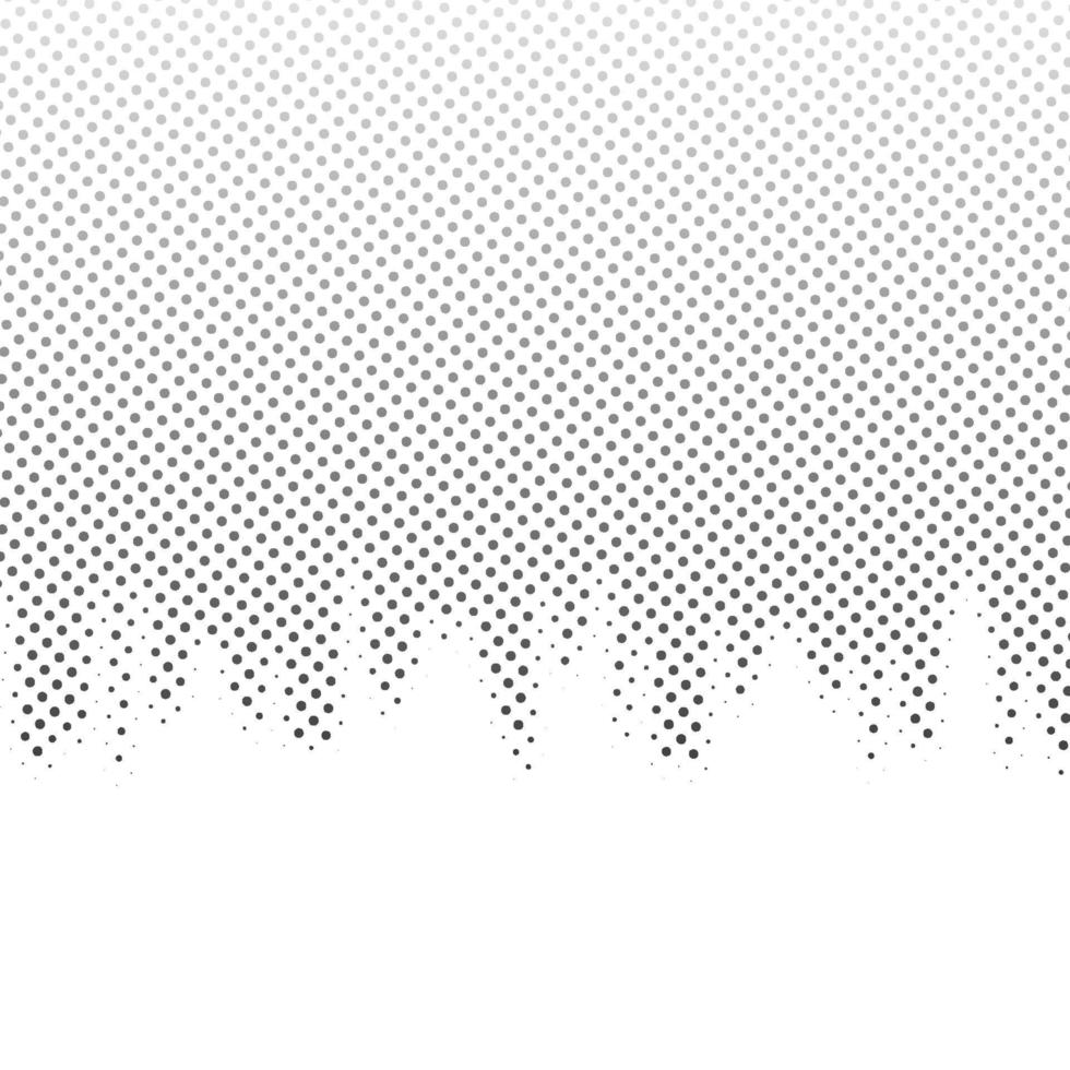 Abstract halftone shapes. Liquid shape with dotted halftones gradient texture, pop art and comic graphic dots vector. Illustration dot gradient, fluid flex wave effect vector