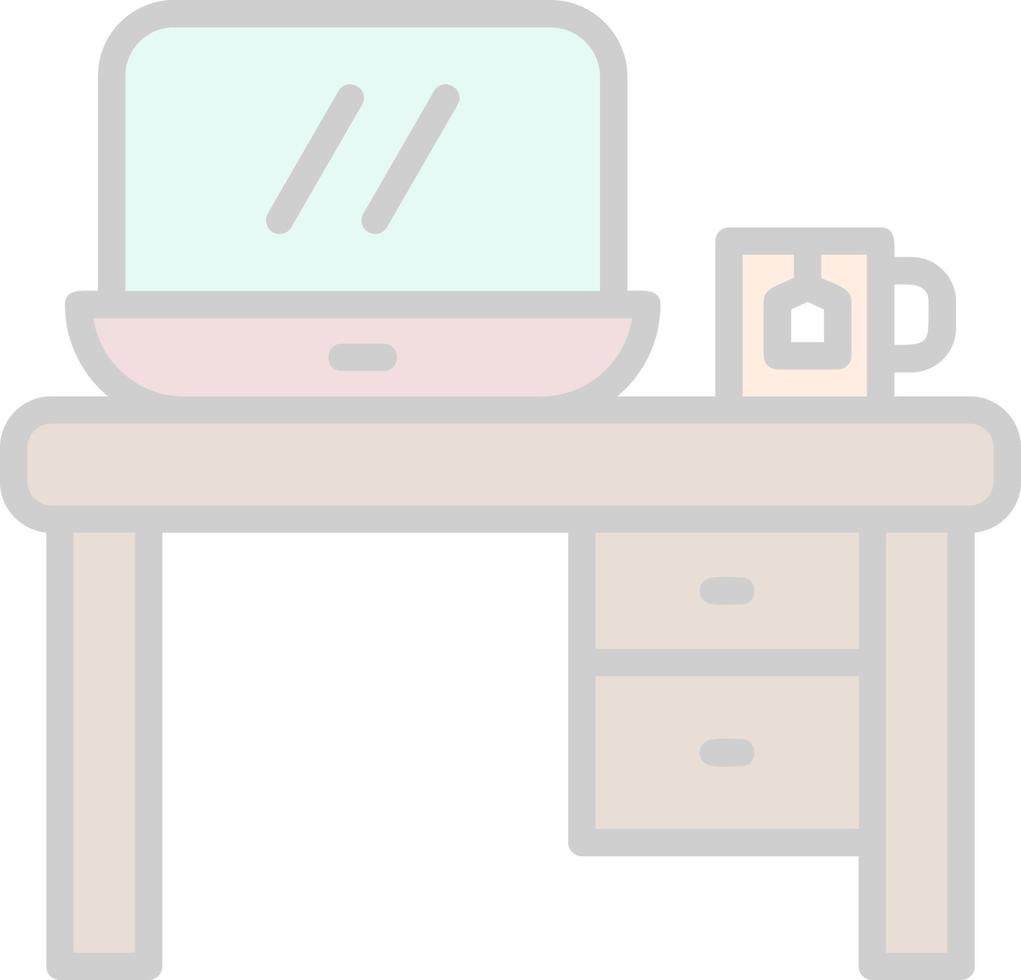 Workplace Vector Icon Design