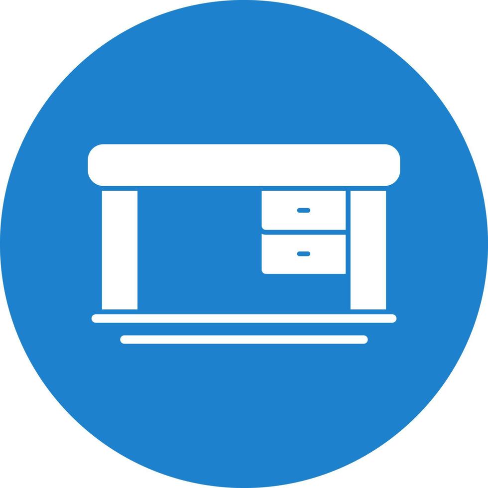 Desk Vector Icon Design