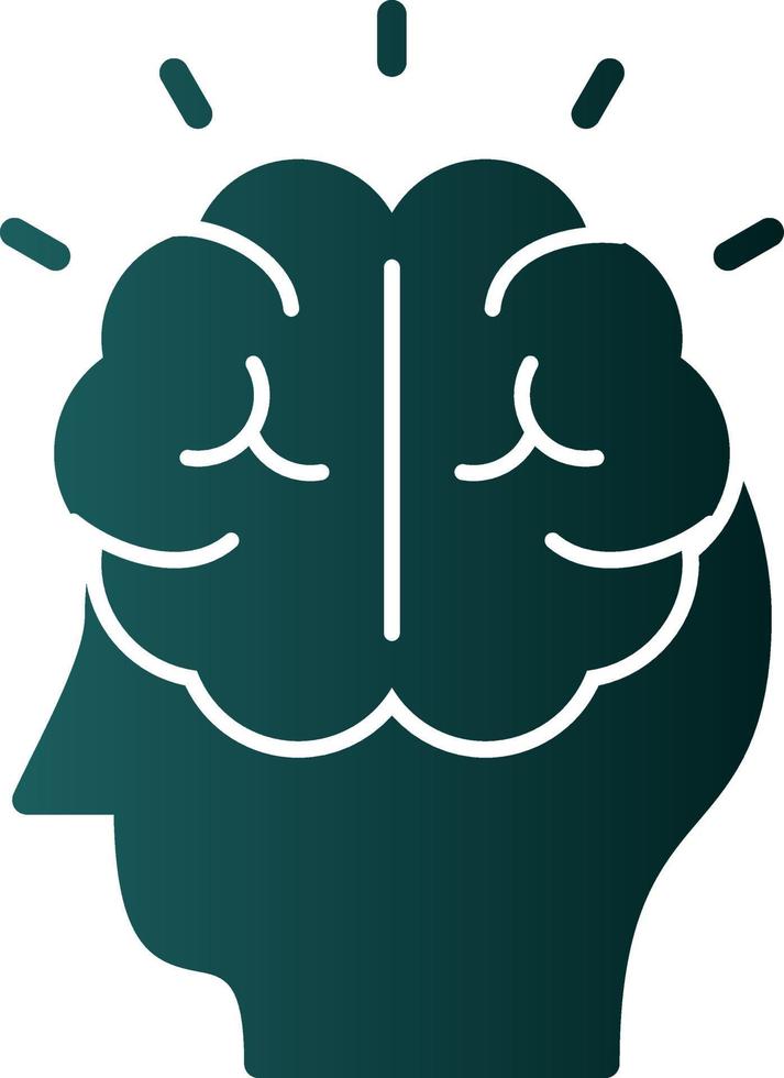 Mental Control Vector Icon Design