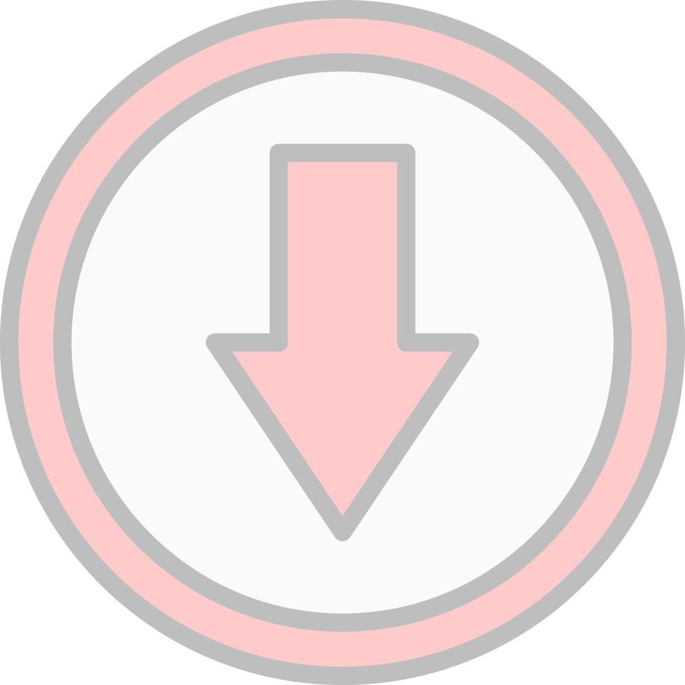 Low Priority Vector Icon Design