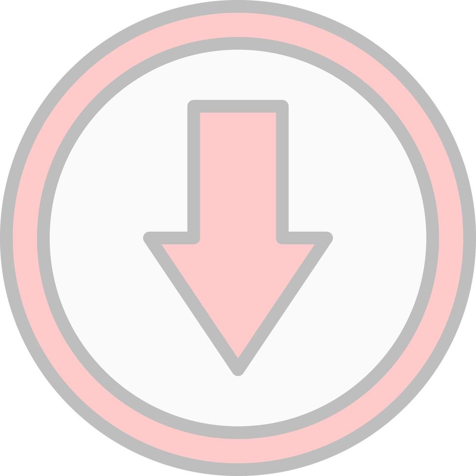 Low Priority Vector Icon Design