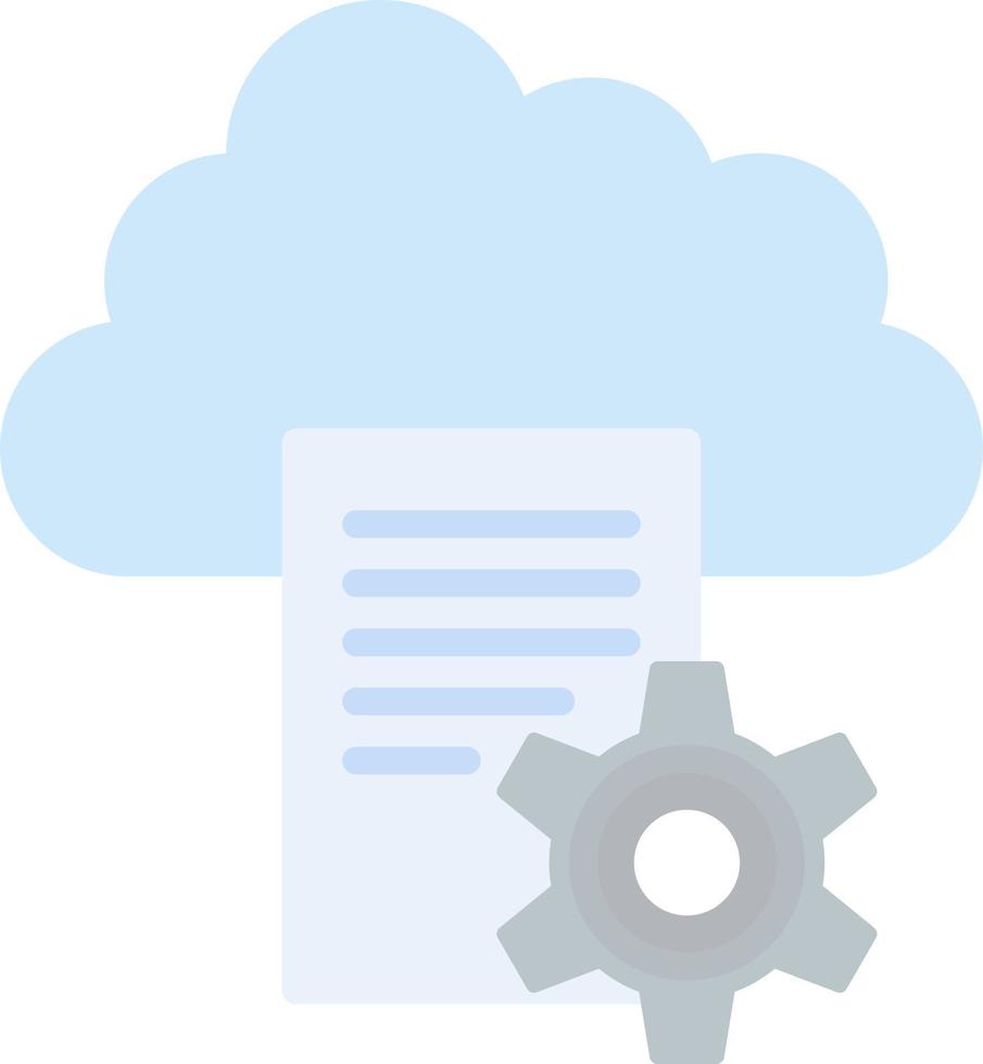 Cloud Storage Vector Icon Design