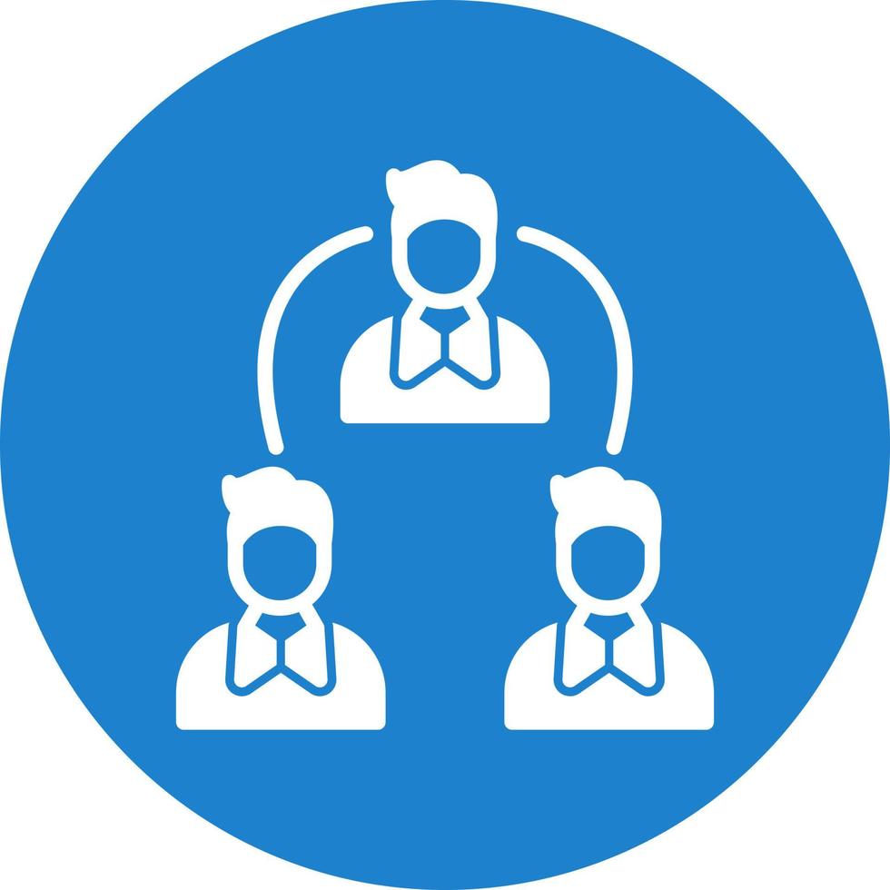 Delegate Vector Icon Design