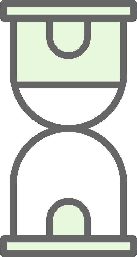 Hourglass Vector Icon Design