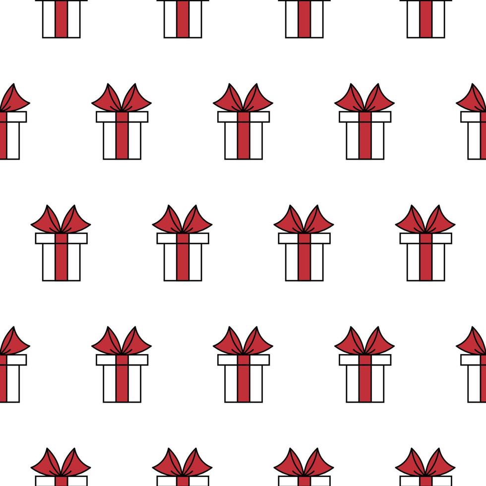 fondo de navidad, mosaico sin costuras, excelente opción para envolver el patrón de papel vector