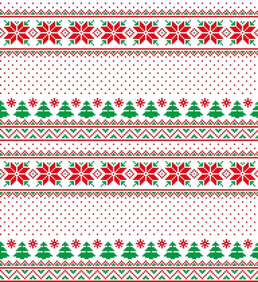 New Year's Christmas pattern pixel vector illustration eps