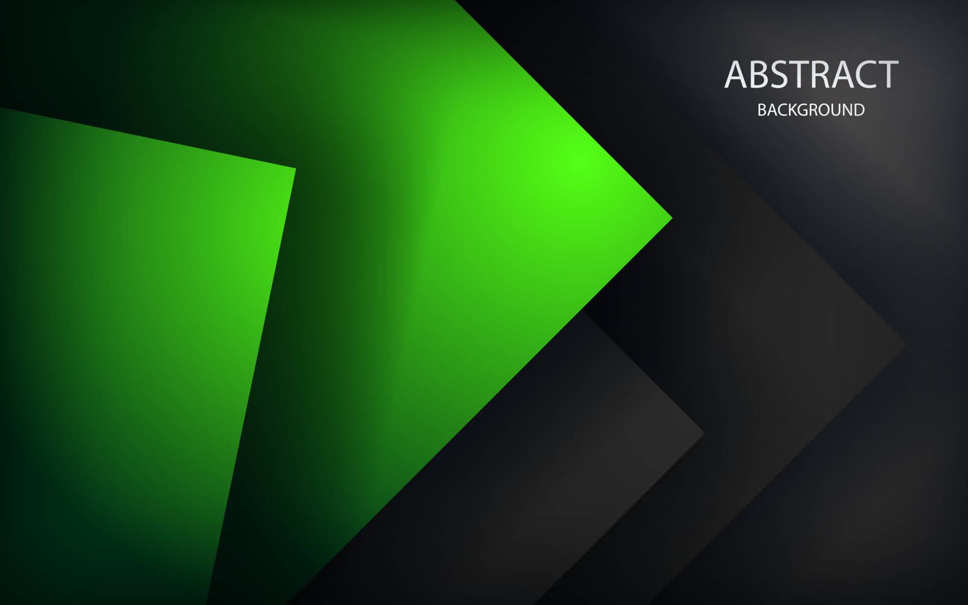 green background overlap dimension grey vector illustration message