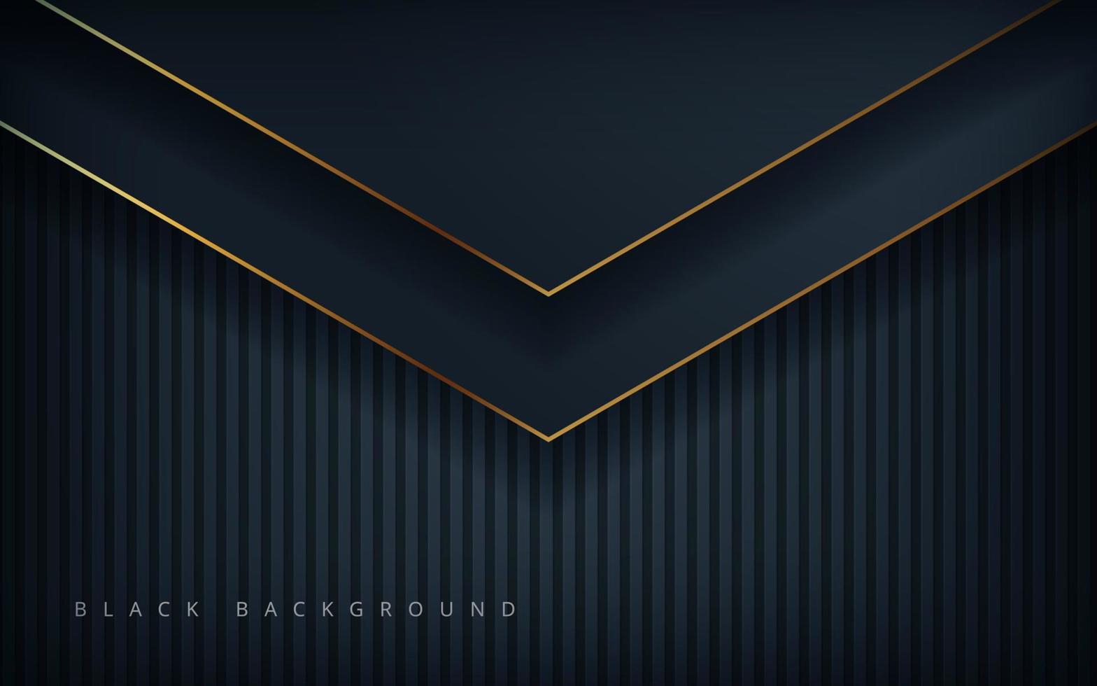 abstract black golden line overlap layers texture background. eps10 vector