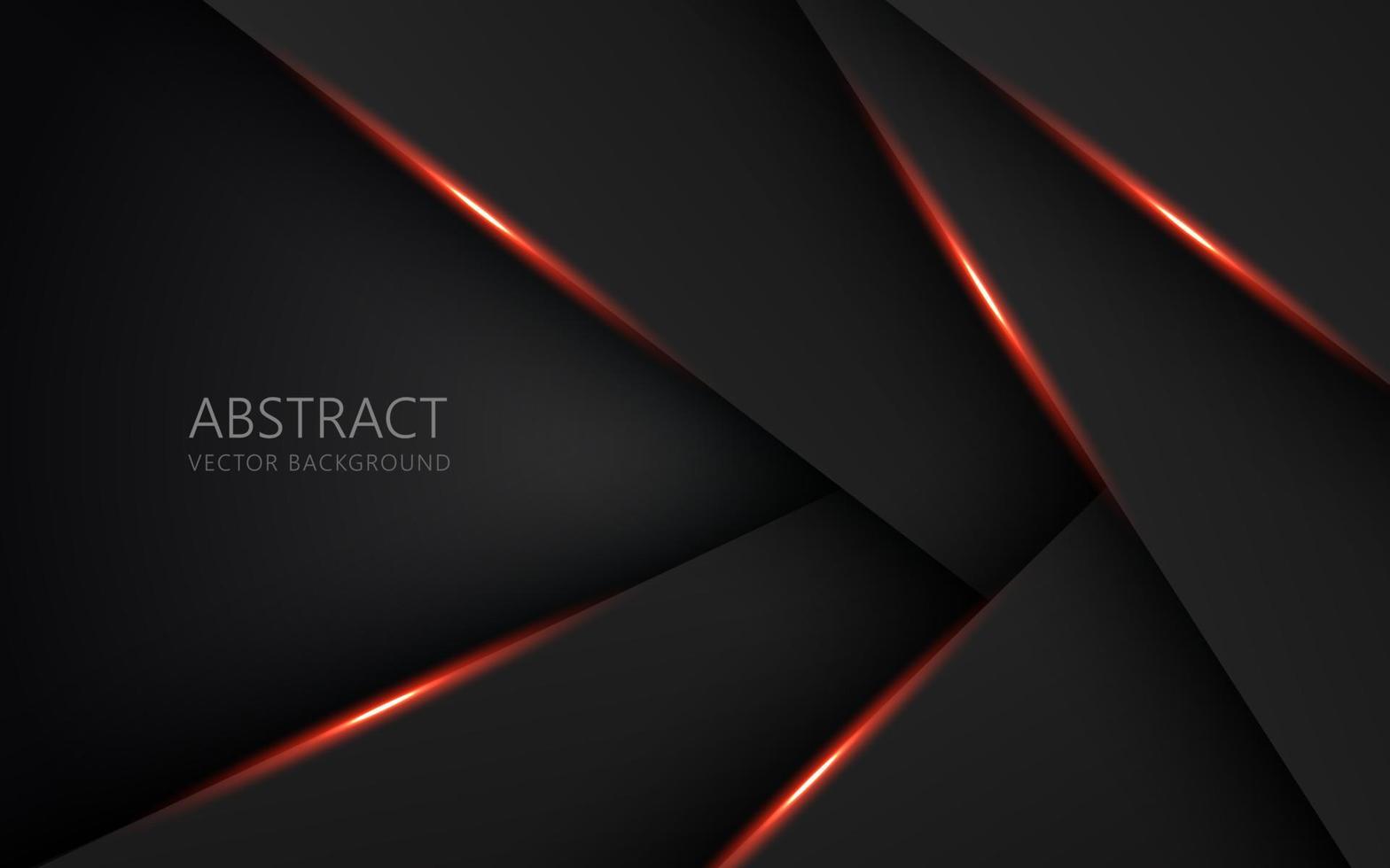 resumen naranja claro negro espacio marco diseño diseño tecnología triángulo concepto gris textura fondo. eps10 vector