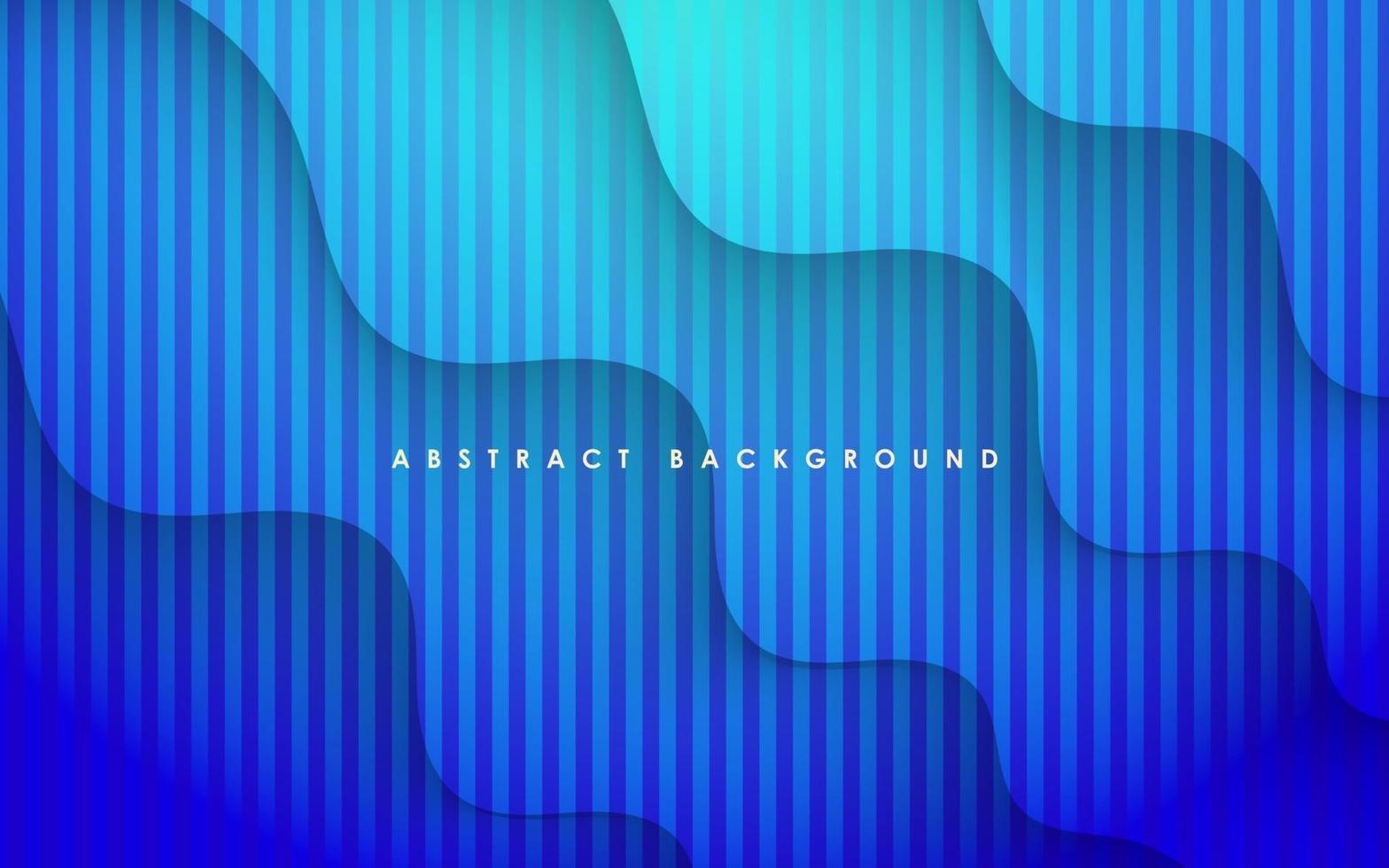 abstract blue gradient dynamic wavy shadow texture line background. eps10 vector